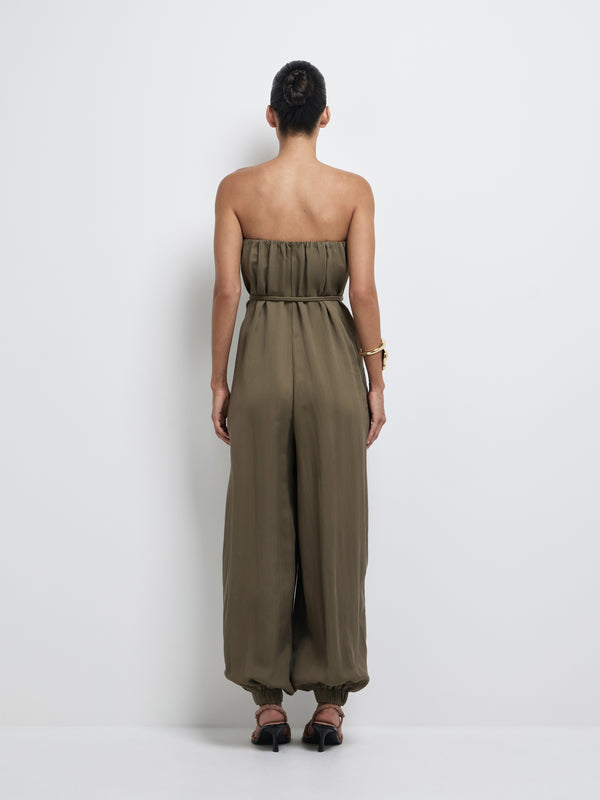 SHEIKE Bronte Jumpsuit Brown 1008246 Back Image