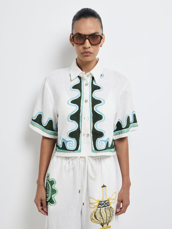 Size8 SHEIKE Rhodes Shirt Print 1008247 Detail Image