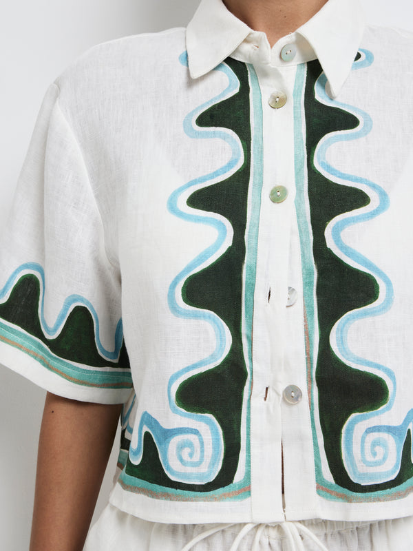 SHEIKE Rhodes Shirt Print 1008247 Fabric Image