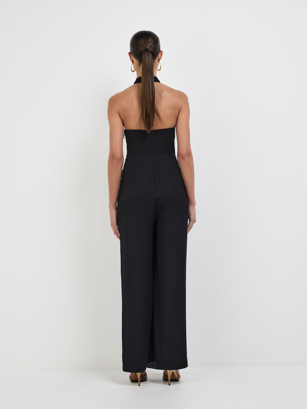SHEIKE Gabby Jumpsuit Black 1008253 Back Image