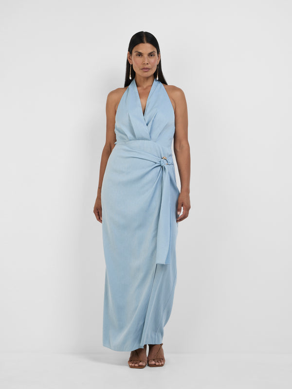 Size12 SHEIKE Gabby Jumpsuit Blue 1008254 Front Image