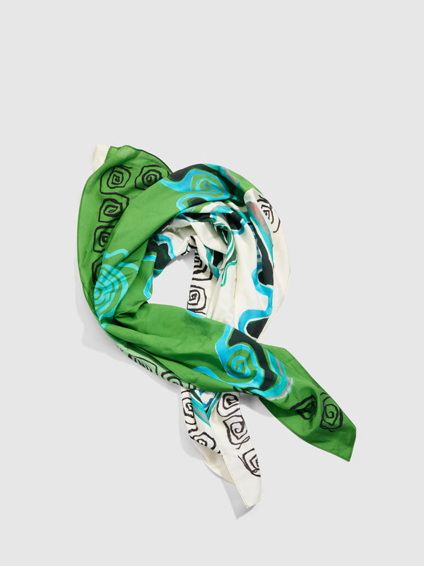 SHEIKE Rhodes Scarf Print 1008255 Ghost Detail Image