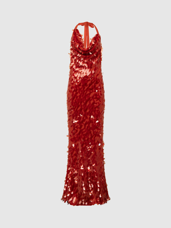 SHEIKE Jessica Maxi Dress Red 1008281 Ghost Image