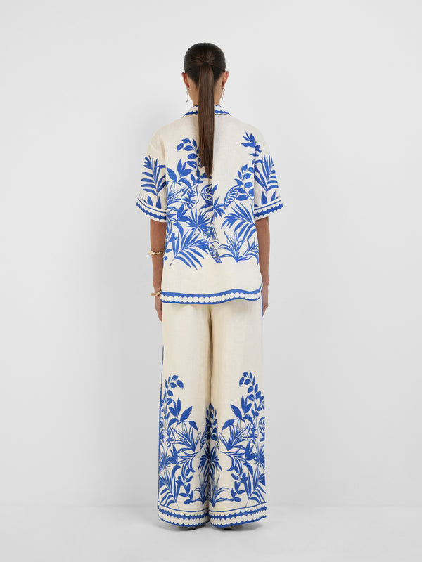 SHEIKE Becca Palm Shirt Print 1008291 Back Image