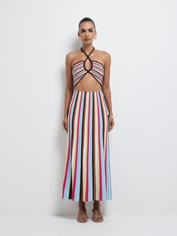 SHEIKE Lena Crop Top Stripe 1008303 Front Image