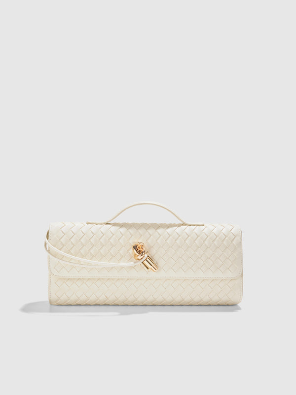 SHEIKE Akira Handle Bag Ivory 1008308 Ghost Image