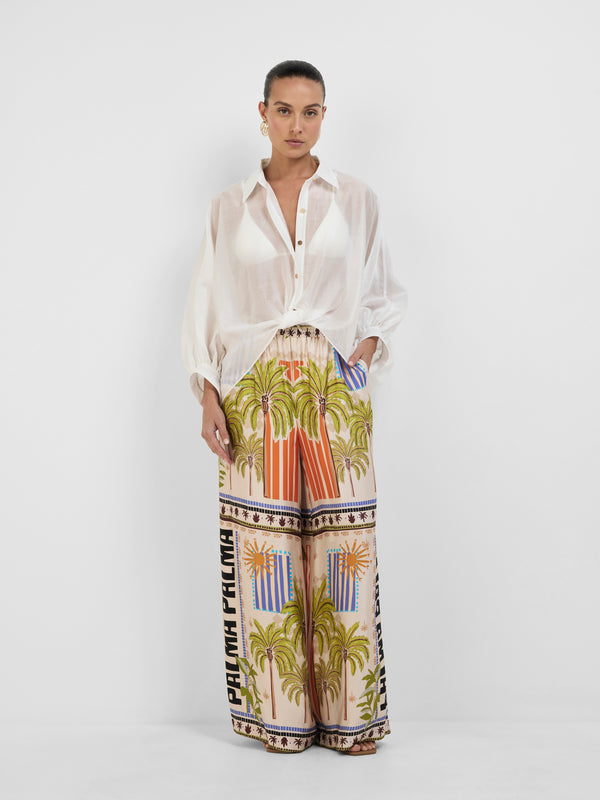 SHEIKE Camilla Shirt Ivory 1008273 Front Image Styled