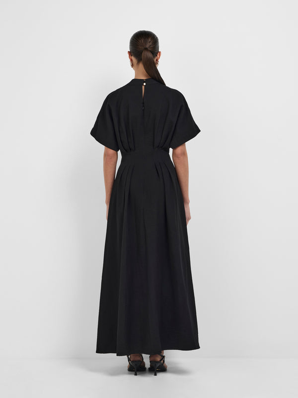 SHEIKE Ariana Midi Dress Black 1008317 Back Image