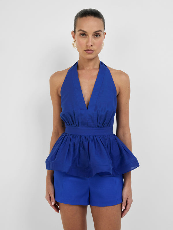 Size8 SHEIKE Ravello Top Cobalt 1008330 Close Up Image