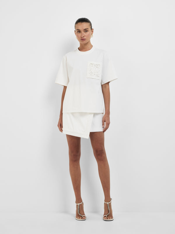 SHEIKE Marbella T-Shirt Ivory 1008367 Front Image