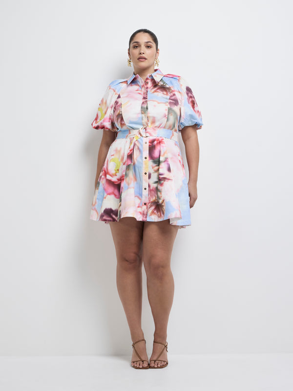 Size16 SHEIKE Marseille Mini Dress Floral 1008373 Front Image