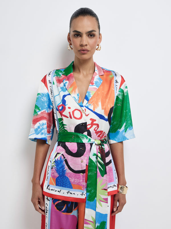 Size8 SHEIKE Rio Shirt Print 1008375 Detail Image