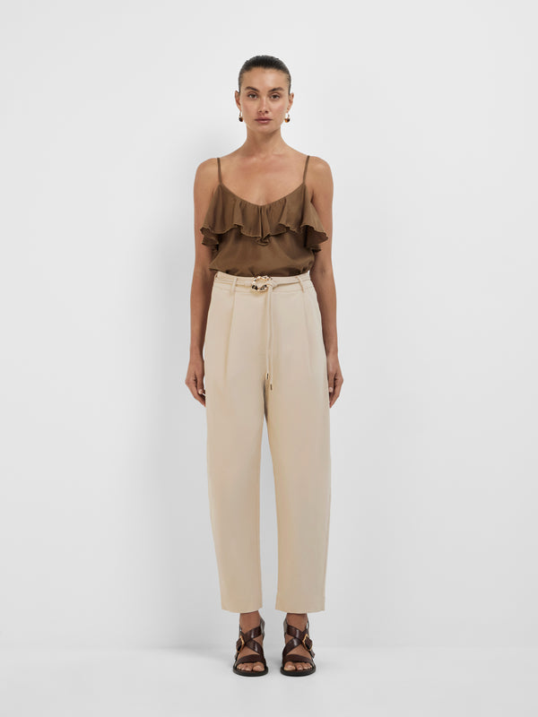 SHEIKE 1998402 Danika Top Cocoa Front Image Styled