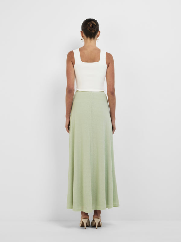 SHEIKE Giselle Skirt Pistachio 1008394 Back Image 