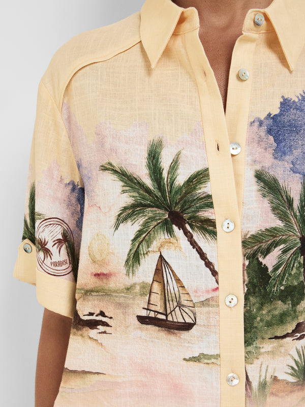 SHEIKE Seascape Shirt Print 1008399 Detail Image
