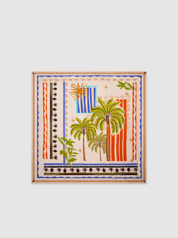 SHEIKE Palma Scarf Print 1008414 Ghost Image