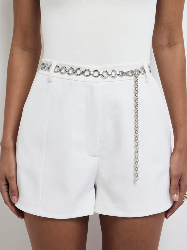 SHEIKE Lucy Chain Belt Silver 1008418 Model Image