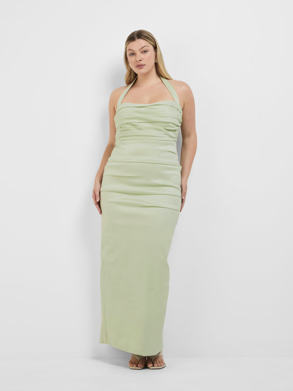 Size16 SHEIKE Carrie Gown Avocado 1008432 Front Image