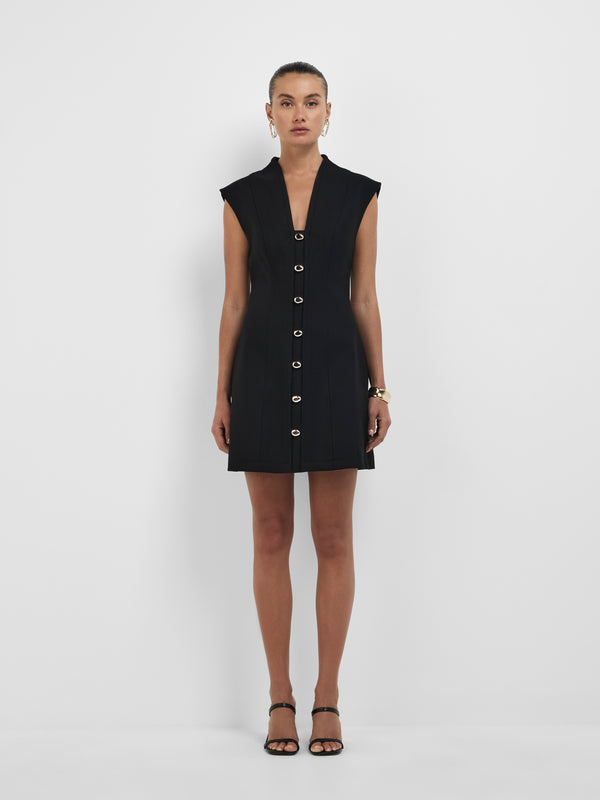 Size8 SHEIKE Marisol Dress Black 1008437 Front Image