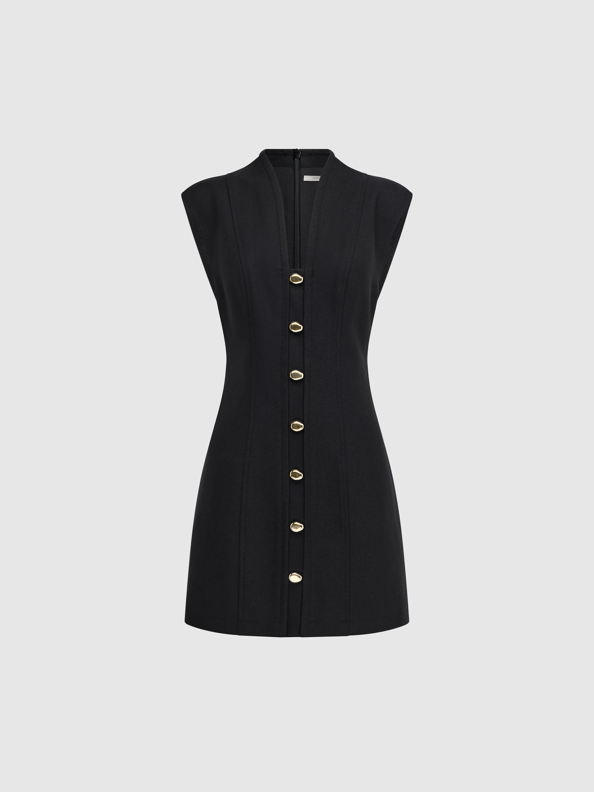 Marisol Dress Black | Tailored Mini Dress | SHEIKE