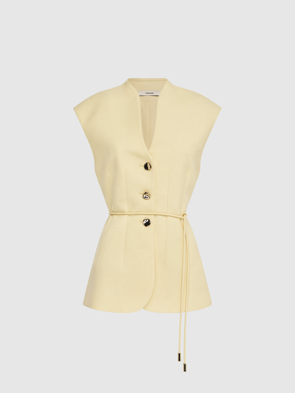 SHEIKE Georgie Top Butter 1008458 Ghost Image