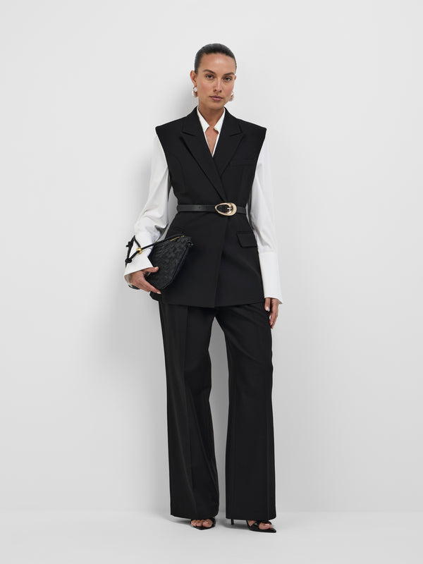 SHEIKE Crio Vest Black 1008481 Styled Front Image