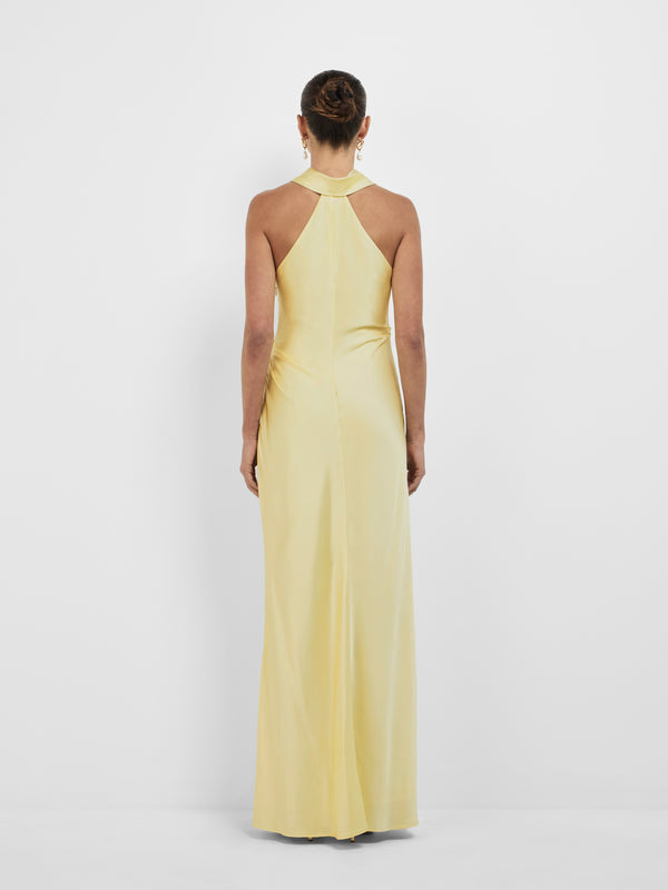 SHEIKE Liora Gown Lemon 1008503 Back Image 