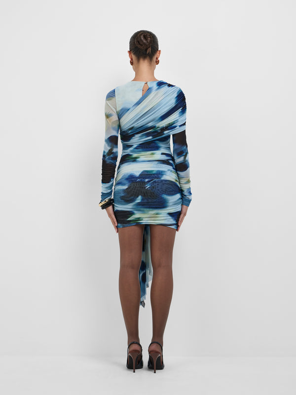 SHEIKE Halle Mini Dress Print 1008559 Back Image