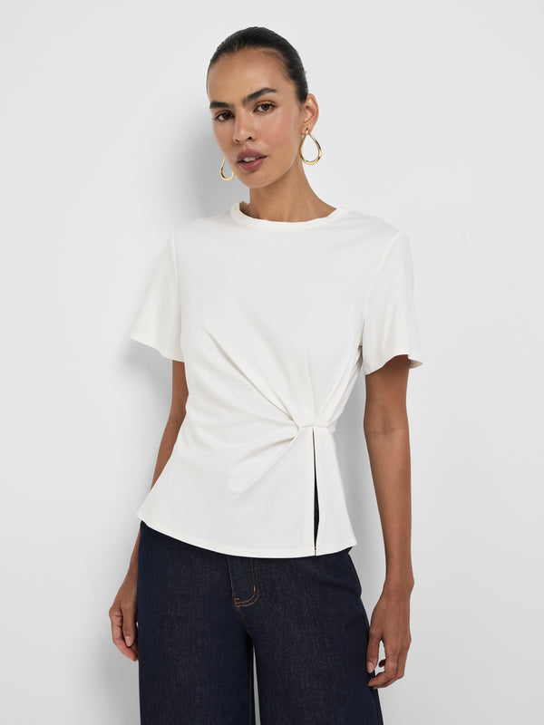 Size8 SHEIKE Layla T-Shirt White 1008573 Close Up Image