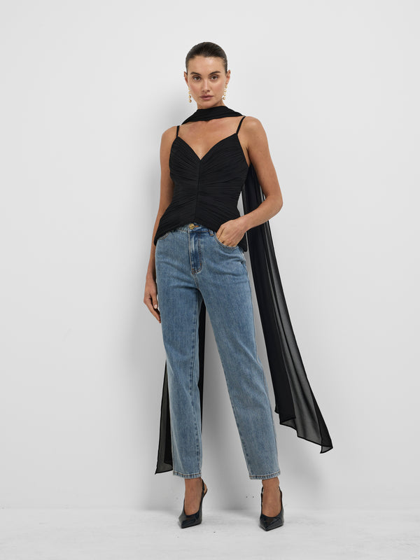 ZARIA TOP, front view