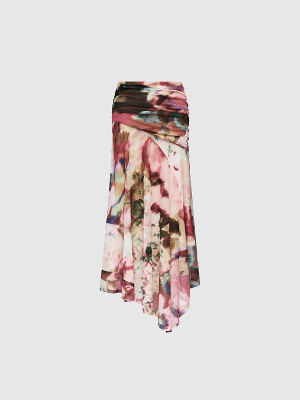 SHEIKE Faye Midi Skirt Floral 1008579 Ghost Image