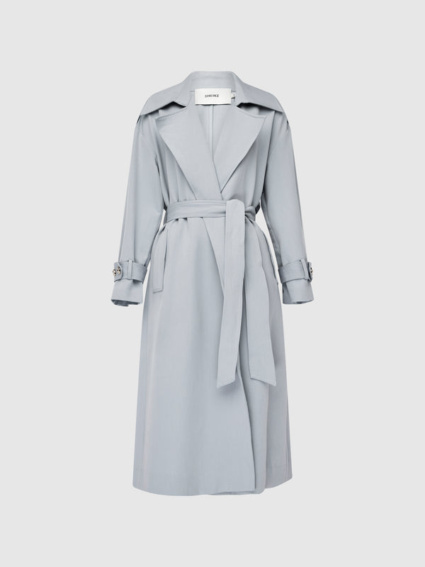 SHEIKE Juniper Trench Coat Grey 1008581 Ghost Image