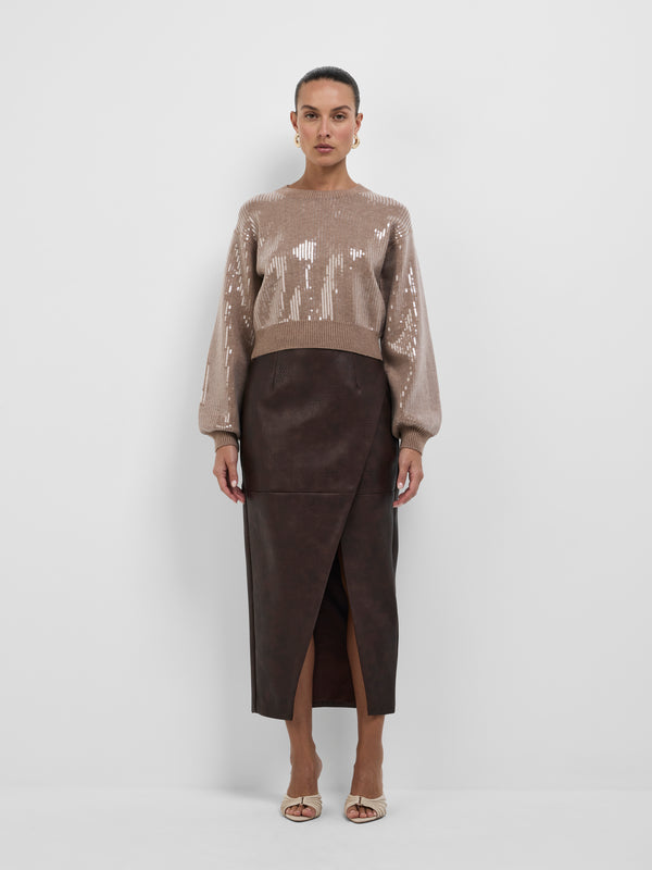 SHEIKE Sadie Sequin Knit Jumper 1008582 Front Image