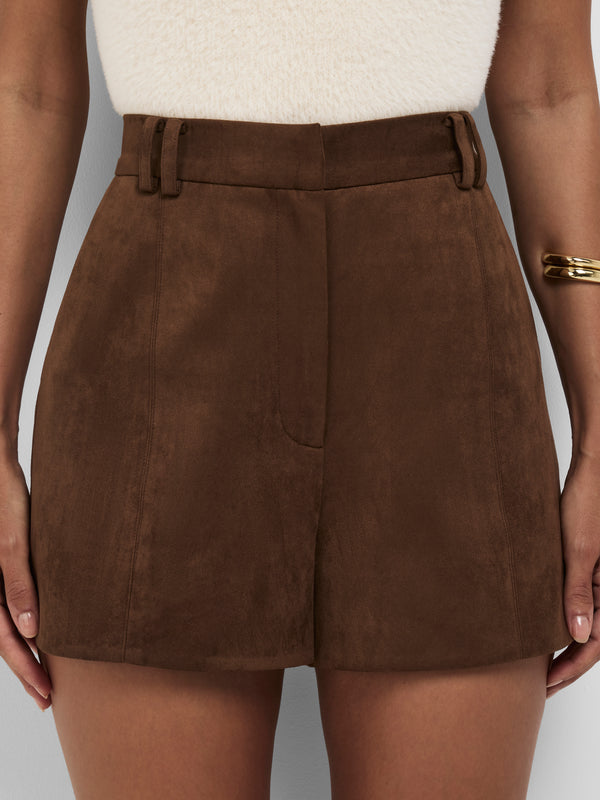 SHEIKE Tiana Short Chestnut 1008590 Close Up Image
