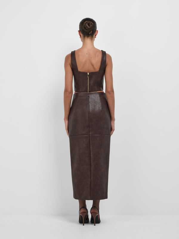 SHEIKE Jules Top Cocoa 1008592 Back Image