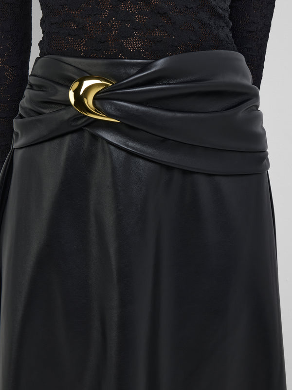 SHEIKE Stella Midi Skirt Black 1008601 Detail Image