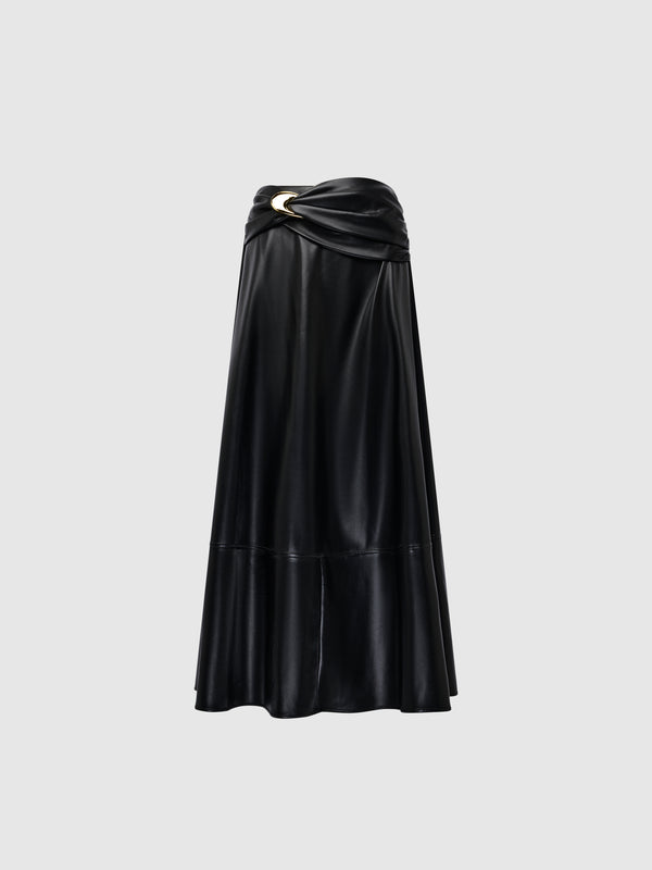 SHEIKE Stella Midi Skirt Black 1008601 Ghost Image