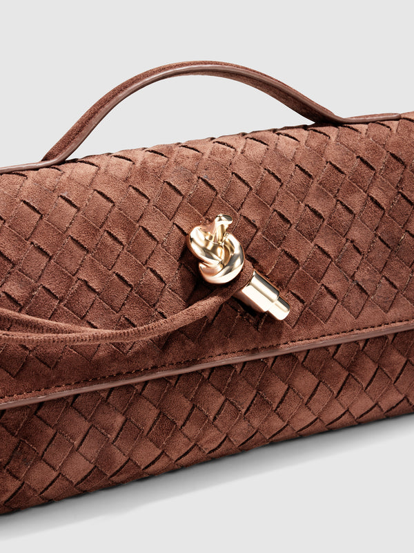 SHEIKE Akira Handle Bag Chestnut 1008628 Detail Image