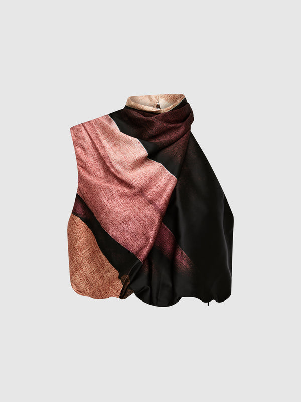 SHEIKE Indiana Top Print 1008633 Ghost Image  