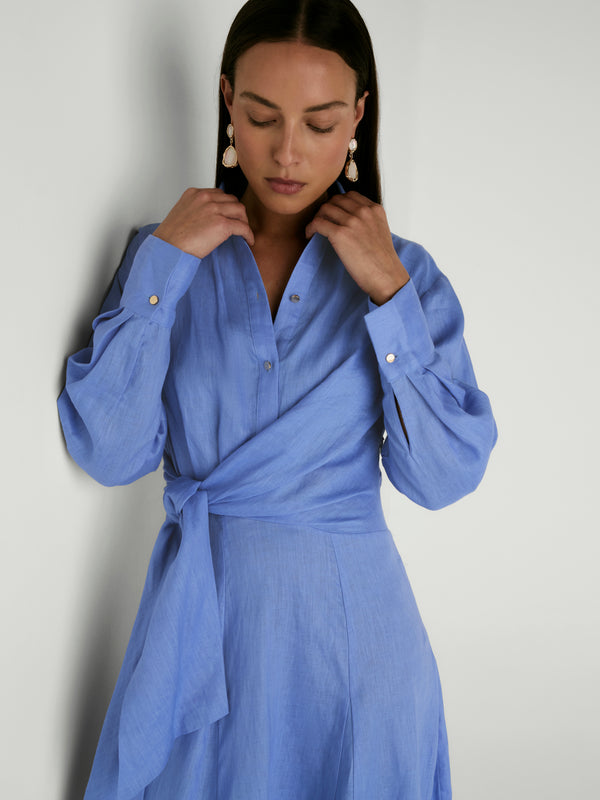 FAYE SHIRT DRESS, close-up detail