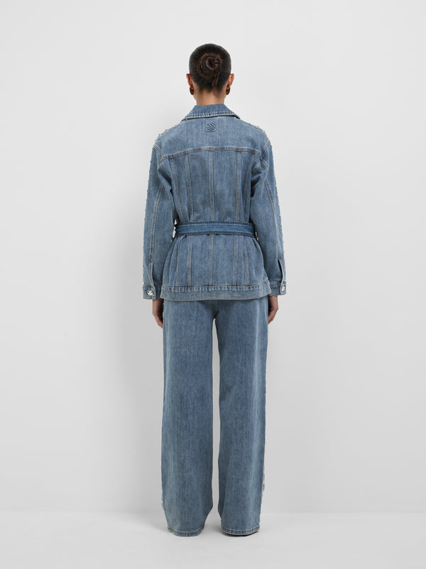 SHEIKE Ruby Jacket Blue 1008692 Back Image