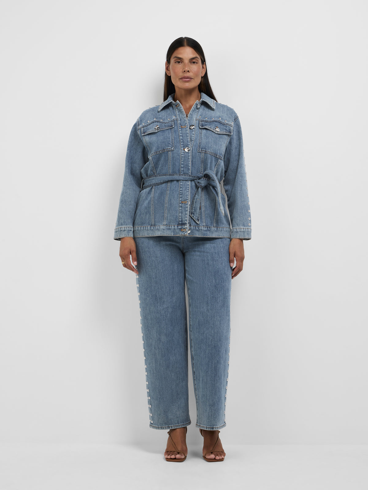 Ruby Jacket Blue | Denim Jacket | SHEIKE