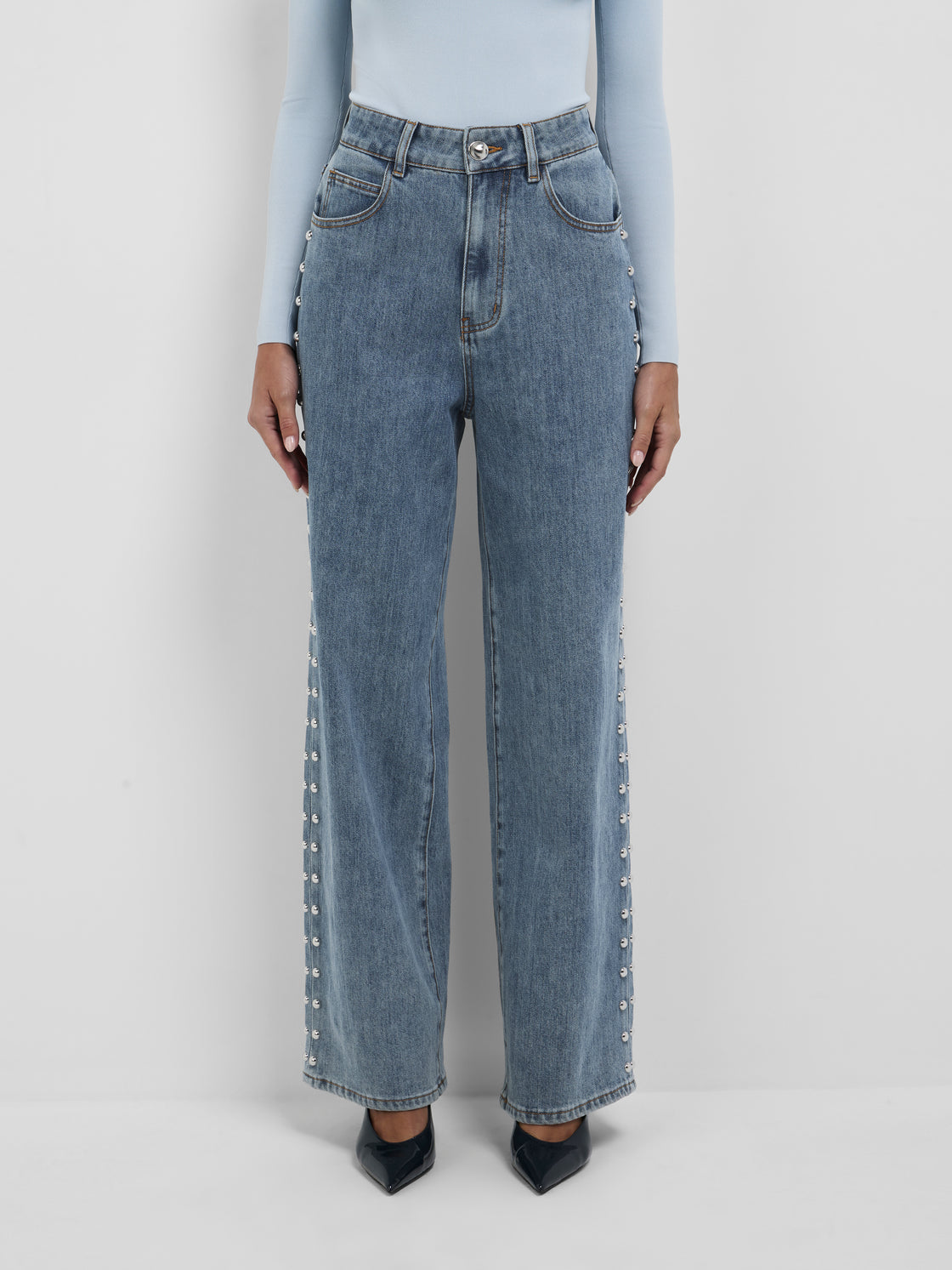 Ruby Jean Blue | Relaxed Denim Jeans | SHEIKE