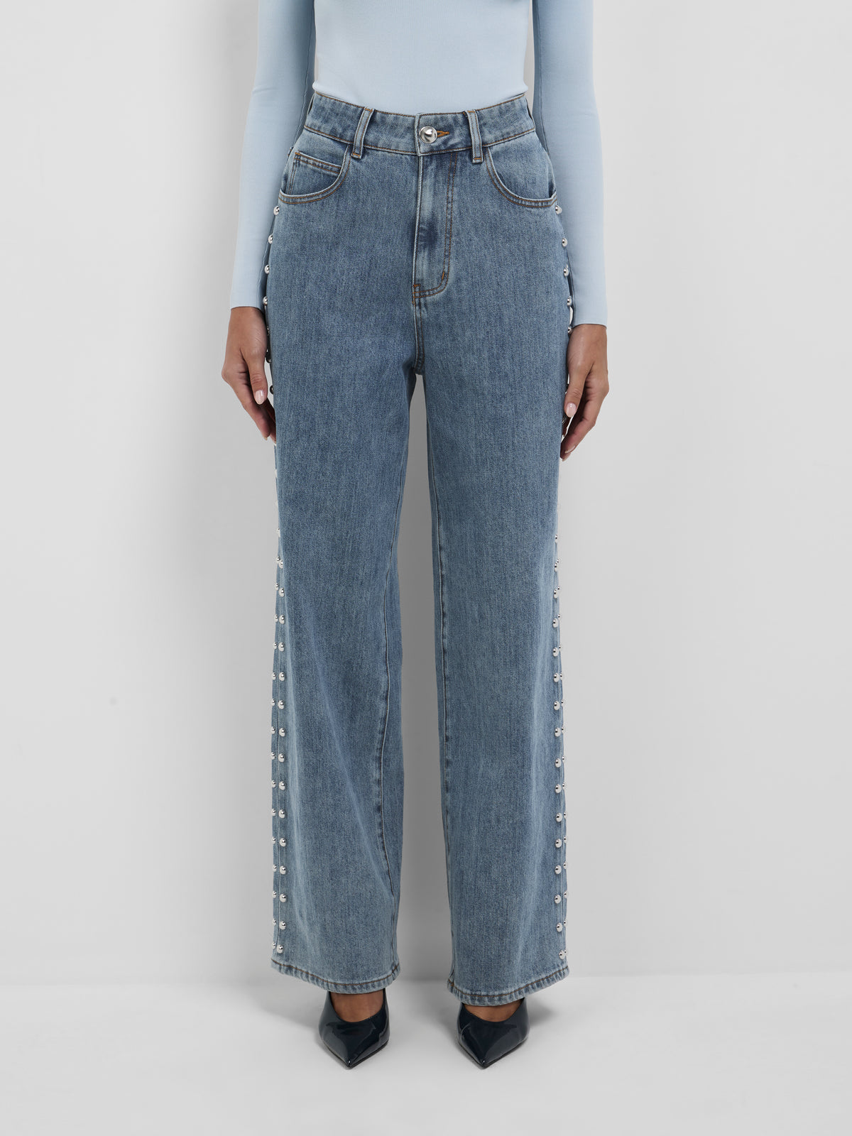 Ruby Jean Blue | Relaxed Denim Jeans | SHEIKE