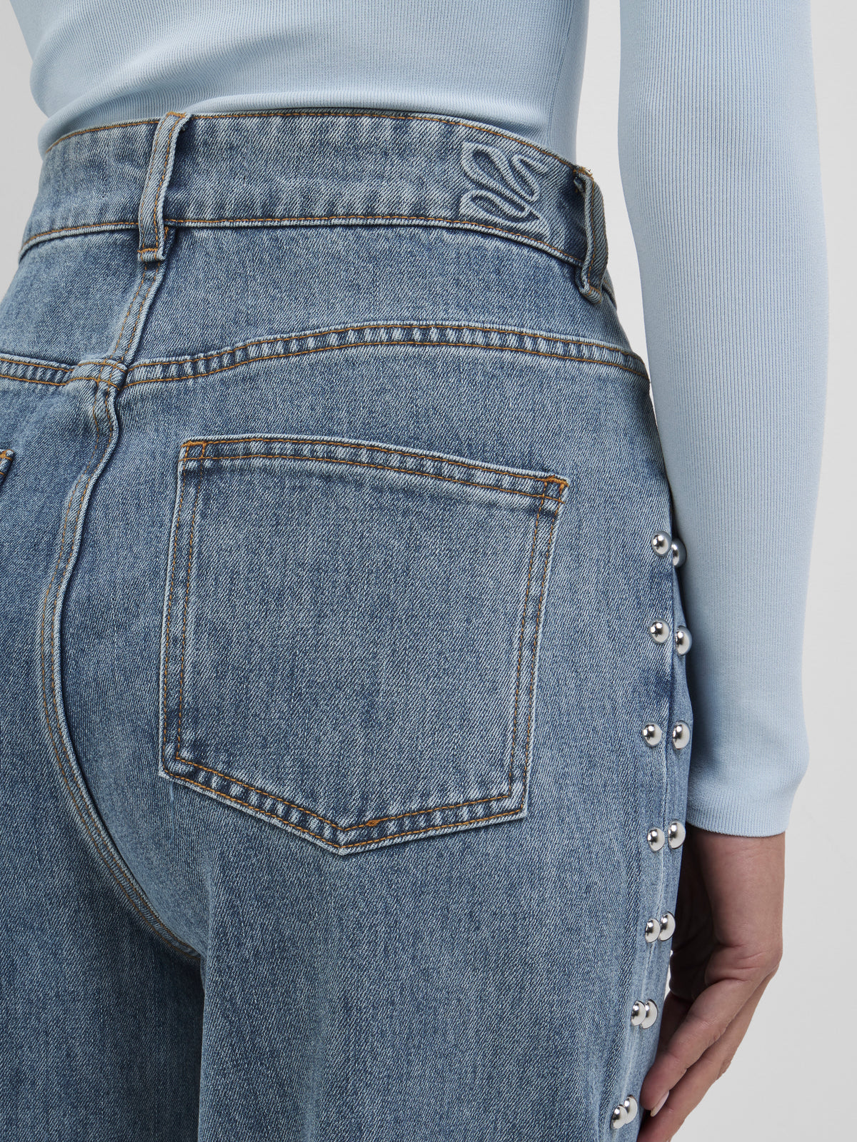 Denim Ruby Ruby Jean Blue | Relaxed Denim Jeans | SHEIKE