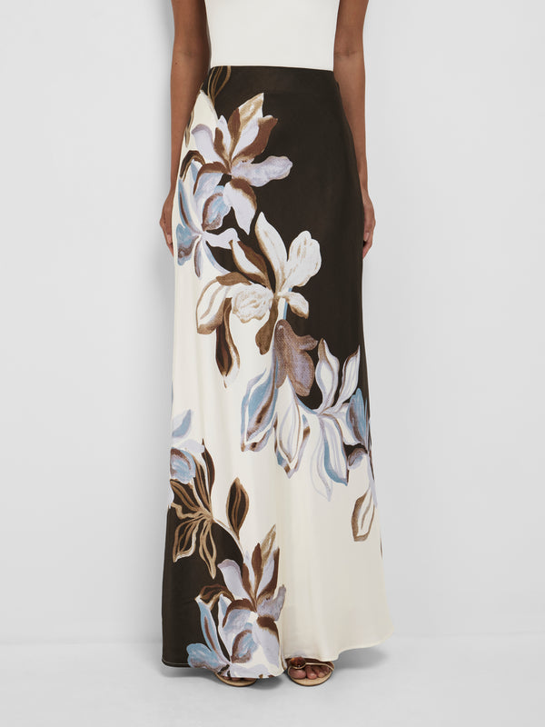 Size8 SHEIKE Fiora Maxi Skirt Floral 1008707 Close Up Image