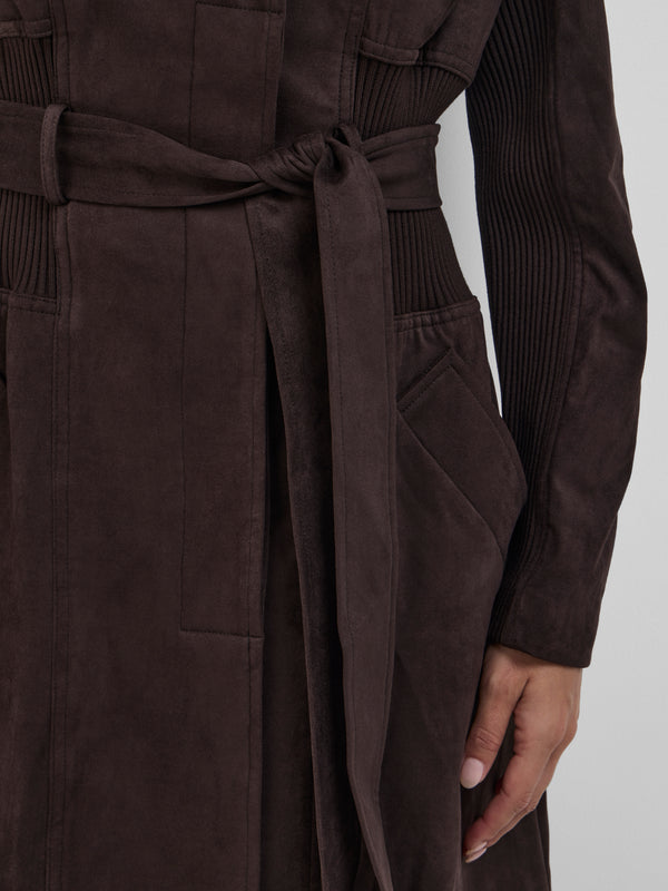 SHEIKE Annie Coat Cocoa 1008709 Detail Image