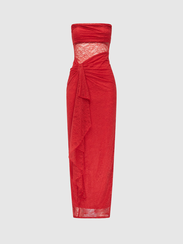 SHEIKE Rosie Maxi Dress Red 1008711 Ghost Image