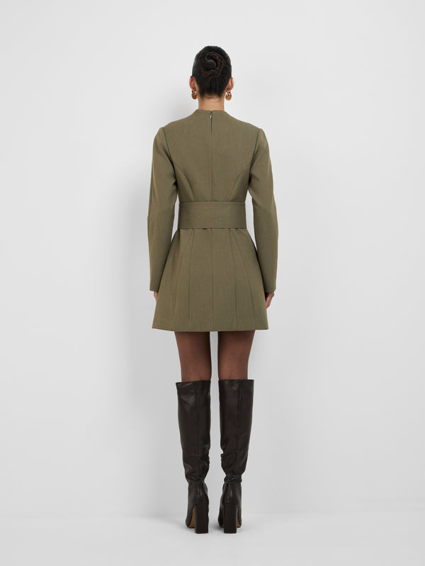 XANI MINI DRESS, back view