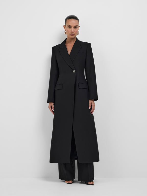 Size8 SHEIKE Crio Tailored Coat Black 1008733 Front Image